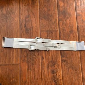 H&M silver waist belt XS NWOT